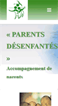 Mobile Screenshot of parentsdesenfantes.org